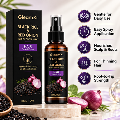 Alcuras® BlackRice HairAge Renewal Serum