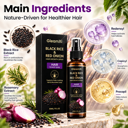 Alcuras® BlackRice HairAge Renewal Serum