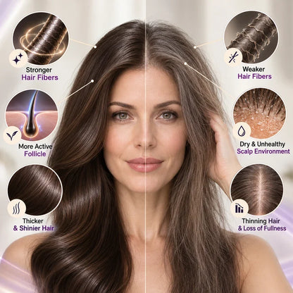 Alcuras® BlackRice HairAge Renewal Serum