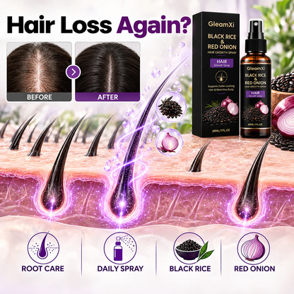 Alcuras® BlackRice HairAge Renewal Serum