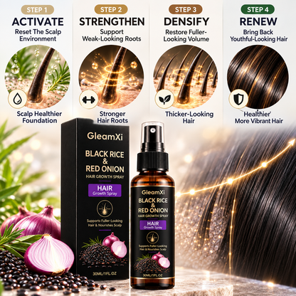 Alcuras® BlackRice HairAge Renewal Serum